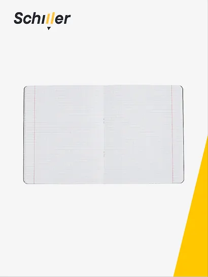 Тетрадь 48 листов в клетку "Свободен лишь тот, кто владеет собой", Schiller - фото 2