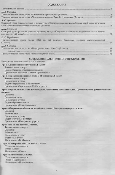 Русский язык. Уроки профессионального мастерства. 5-8 классы. Технологические карты и сценарии, презентации, видеофрагменты уроков. Книга+CD (Комплект) - фото 2
