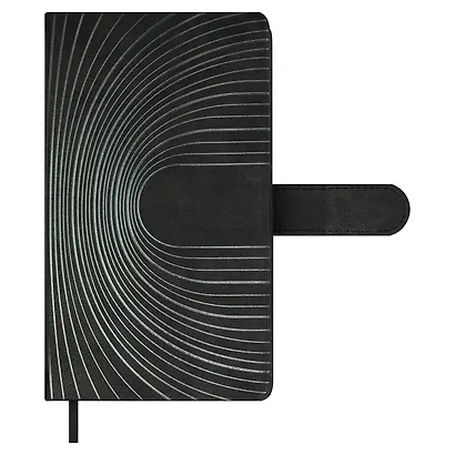 Ежедневник недат. А6+ 120л 110x190 "Тиволи" черный, кожзам, тв.переплет, тисн.фольгой, магнит.клапан, офсет, загругл.углы, справ.мат-лшы, ляссе, инд.уп - фото 7