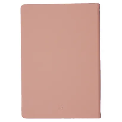 Ежедневник недат. А5 152л "NUANCES" персик, 7Б, иск.кожа, тв.переплет, тонир.блок, нашивка с тисн.фольгой, скругл.углы, ляссе, инд.уп - фото 2