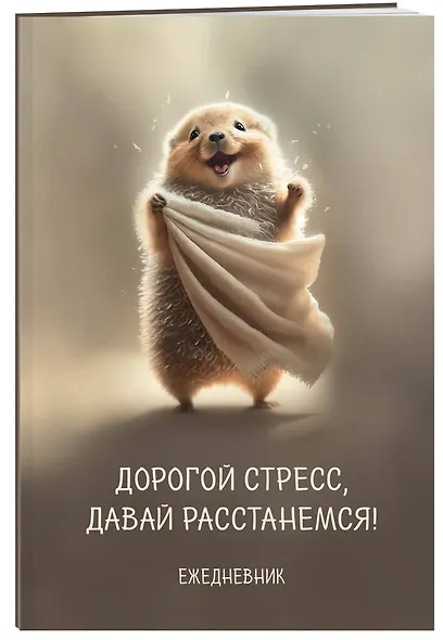 Планер недат. А4 36л "Дорогой стресс, давай расстанемся" скоба, вертик. - фото 2