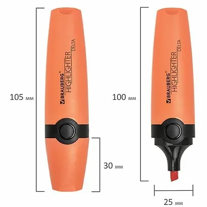 Текстовыделители 15цв "DELTA PASTEL" на подставке, пл/уп, BRAUBERG - фото 8