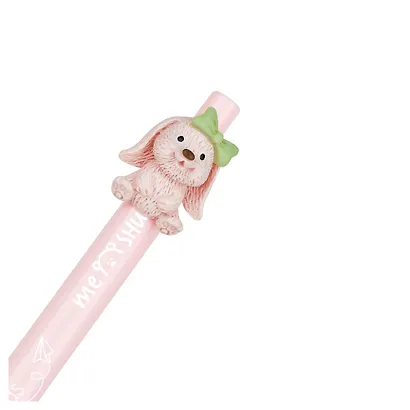 Ручка шариковая автоматическая синяя "Funny friends", в ассортименте, Meshu - фото 3