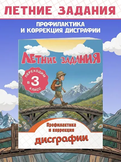 Профилактика и коррекция дисграфии. Переходим в 3-й класс. Летние задания - фото 4