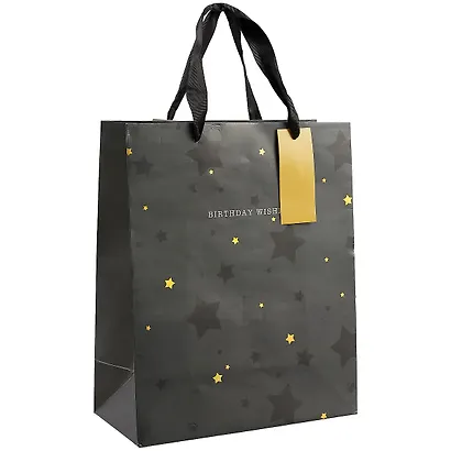 Пакет А4 32*26*12,5 "Make a wish" нейтр. бум.мат.ламинат - фото 1