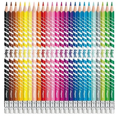 Карандаши цветные с ластиком «Color'Peps Oops», Maped, 24 цвета - фото 3