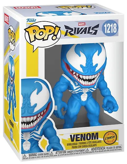 Фигурка Funko POP! Bobble Marvel Games Rivals Venom w/Chase (1218) (Fun90849) - фото 2