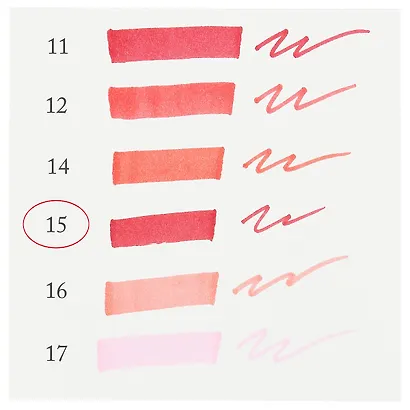 Маркер художественный "Сонет" вечерний красный, двухсторон., тонк. и широк.долото, Сонет - фото 3