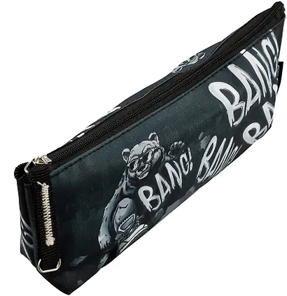 Пенал-косметичка Феникс+, "Крутой гризли", на молнии - фото 3