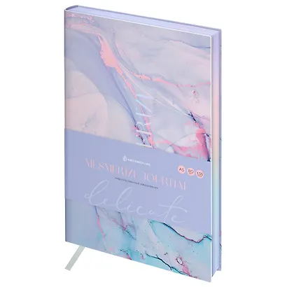 Ежедневник недатированный «Mesmerize journal. Delicate» А5, 136 листов, экокожа, Greenwich Line - фото 1