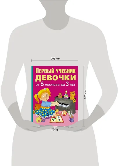 Первый учебник девочки от 6 месяцев до 3 лет - фото 3