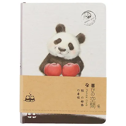 Записная книжка «Панда» А6+, 112 листов, Asac - фото 4