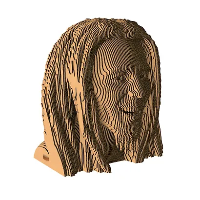 Конструктор из картона Декоративный бюст - 3D Боб Марли/Bob Marley - фото 2