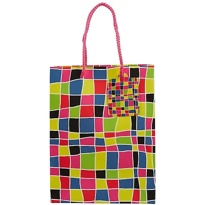 Подарочный пакет «Цветные пересечения», А5 - фото 2