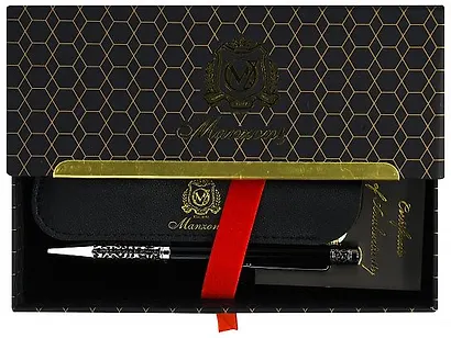 Ручка шариковая Manzoni, Marinella, подарочная - фото 7