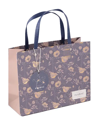 Пакет А5 23*18*10 "Birds" жен., бум.мат.ламинат - фото 1