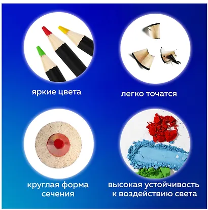 Карандаши цветные 36 цветов художественные 3,3 мм, Brauberg Art Classic - фото 7