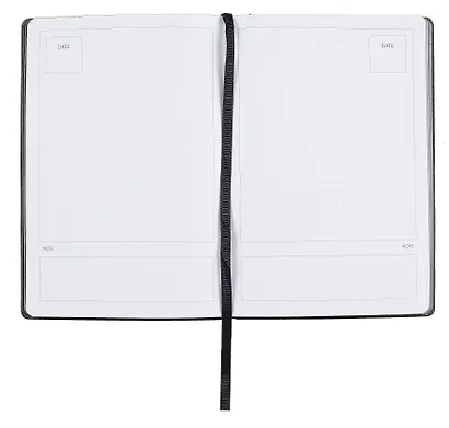 Ежедневник недат. А5 136л. "Black style. Успех" иск.кожа, обл. интеграл, печать белилами, офсет, ляссе - фото 3