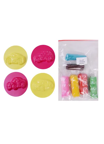 Набор для творчества LORI Фигурки из теста "Легковые машины" Тдл-027 - фото 2