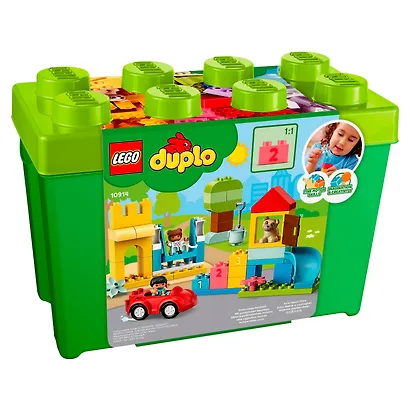 LEGO DUPLO: Большая коробка с кубиками, 85 деталей (10914) - фото 3