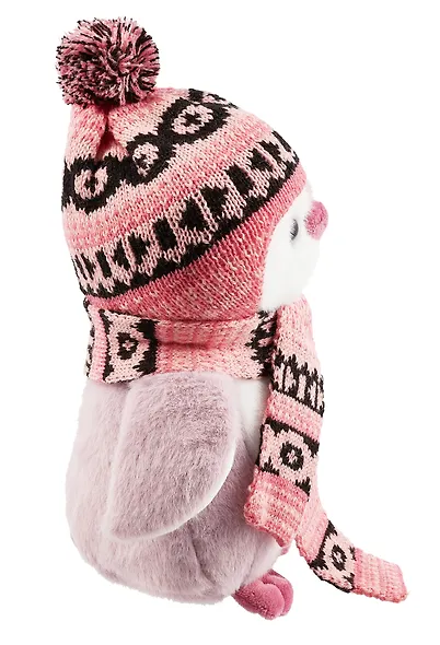 Мягкая игрушка Пингвин в шапке и шарфе (25см) (12-1012-K6) Bookvalno - фото 4