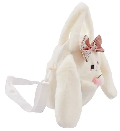 Сумочка плюшевая Зайка Kawaii с фруктом (23х23) (12-11711А-202406-13) Bookvalno - фото 2