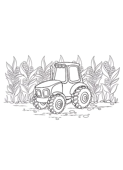 МАКСИ-РАСКРАСКА с наклейками. ТРАНСПОРТ - фото 4