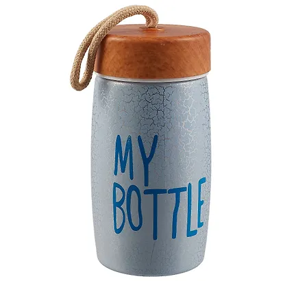 Бутылка My Bottle (кракелюр) (овал) (стекло) (330мл) (12-07599-LWY2H220) - фото 1
