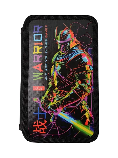 Пенал 3 отделения "Color Warrior" 19*11 см - фото 7