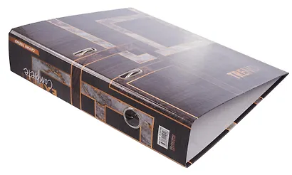 Папка архивная 75мм А4 "Wood&Stone.Trend" лам.картон, венге, - фото 2