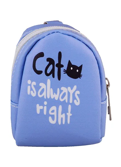 Сумочка - Кошелек на молнии Кот Meow (10см) (ПВХ бокс) - фото 4