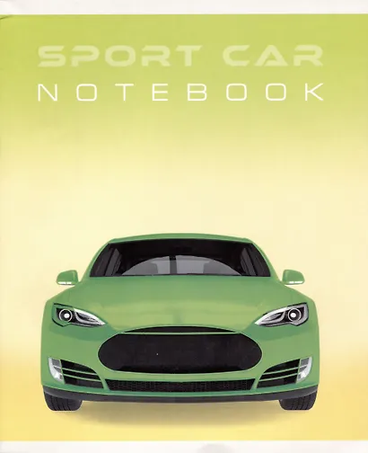 Тетрадь общая «Sport car» в ассортименте, 48 листов в клетку, A5 - Listoff - фото 5