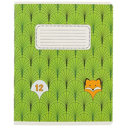 Тетрадь в клетку Academy Style, "Прятки", 12 листов, в ассортименте - фото 6