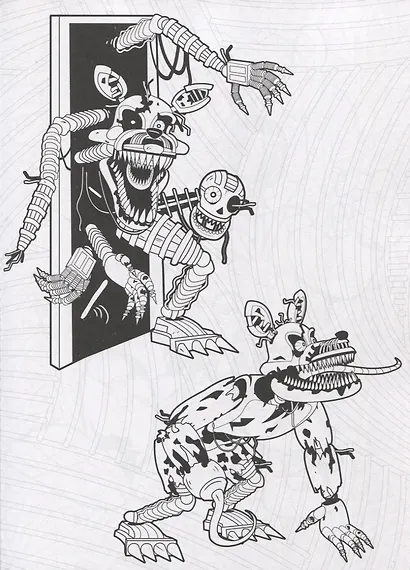 Official Five Nights at Freddys Coloring Book - фото 5