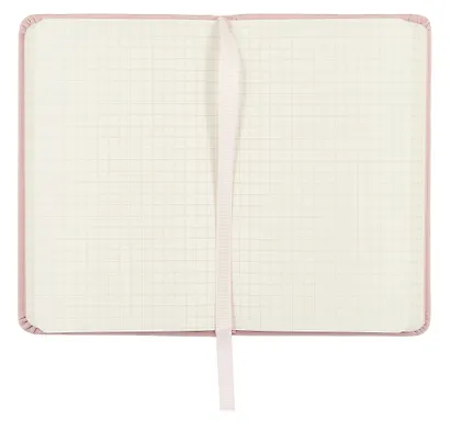 Записная книжка А6- 96л лин. "JOY BOOK. Розовая вуаль" 7БЦ, иск.кожа, тонир.форзац, тонир.блок, скругл.углы, сшит.блок, ляссе, резинка, карман на задн.форзаце - фото 2