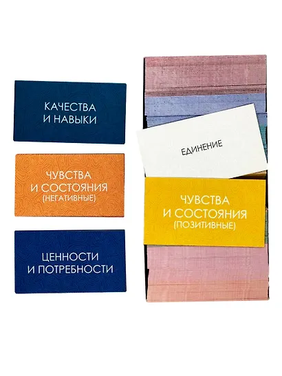 Картотека психолога. 500 карт. Набор тематических текстовых колод - фото 4