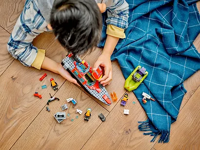 LEGO City: Пожарная спасательная лодка, 144 детали (60373) - фото 7