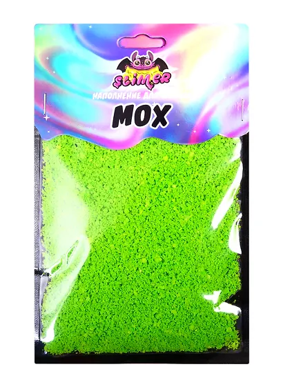 Наполнение для слайма Мох ярко-зеленый ТМ Slimer, полимер - фото 1