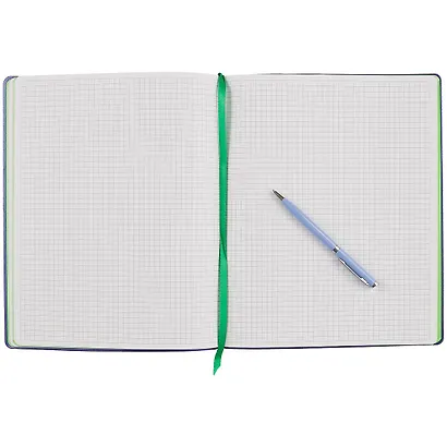 Тетрадь в клетку "Наппа фиолетовая", А4, 80 листов - фото 2