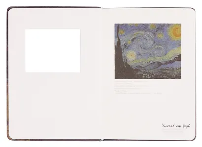 Книга для записей А5 96л кл. "Art galery" 7БЦ, вырубное окно, ассорти - фото 6