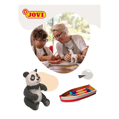 Паста для моделирования Jovi, 500 грамм, белая - фото 5