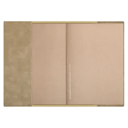 Ежедневник недат. А5+ 160л "Фланстер" бежевый, мягк.переплёт, иск.кожа, ляссе, подар.карт.коробка с ПВХ-крышкой - фото 14