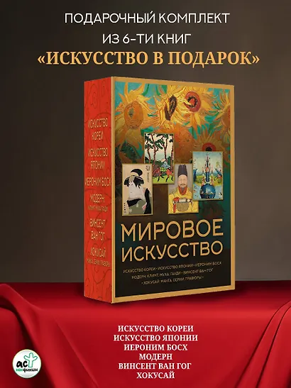 Мировое искусство. Книжки-малышки в футляре - фото 4
