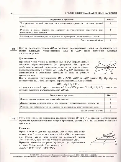 ОГЭ 2026. Математика. Типовые экзаменационные варианты. 10 вариантов - фото 3