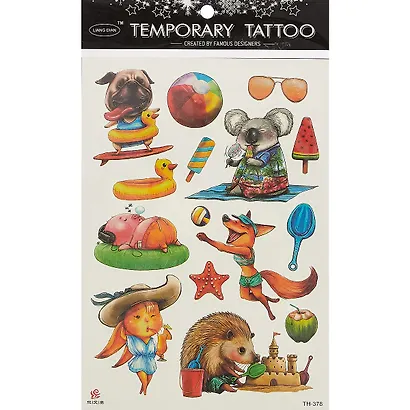 Татушки Веселые (микс) 21*15см - фото 2