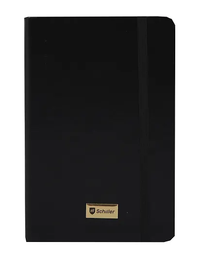 Записная книжка А6- 70л кл. "Universal" черная, инт.переплет, Schiller - фото 1