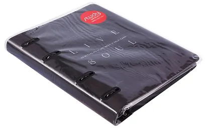 Тетрадь «My black», 120 листов в клетку, черный, на кольцах - фото 2