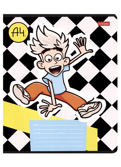 Тетрадь в линейку "Влад А4", 12 листов, в ассортименте - фото 5