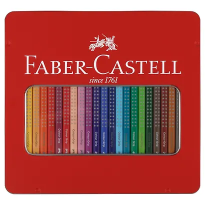 Карандаши цветные Faber-Castell, Grip, 24 цвета - фото 7