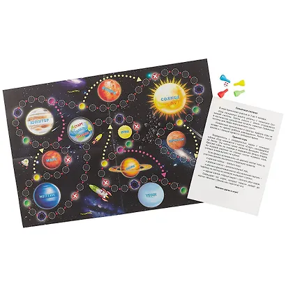 Настольная игра Рыжий кот Мини-игры. Солнечная система ИН-7358 - фото 3
